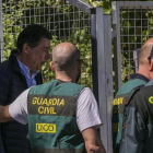 González es trasladado a la Audiencia Nacional para prestar declaración ante el juez.
