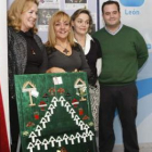 Inés Prada, Isabel Carrasco, Ana Cosío y Juan Hernández Dopico en la presentación de la iniciativa.