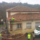 Las obras han permitido arreglar el tejado del consultorio
