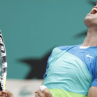 Nadal celebra un punto en la final de Roland Garros