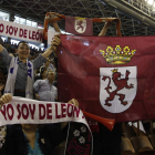 La afición leonesa ha estado al lado del equipo en el momento más difícil del Ademar .
