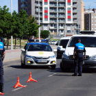 La campaña se distribuye en la ciudad en cuatro controles diarios. JAVIER SUÁREZ-QUIÑONES
