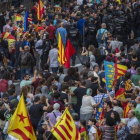 Disturbios durante la manifestación del pasado 9 de Octubre en Valencia.