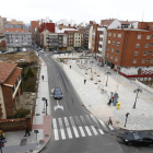 La integración de Feve ha servido para proceder a la reurbanización completa de la plaza.