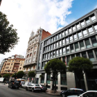 Fachada de la sede de Hacienda en León