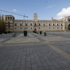 Plaza de San Marcos donde acabará la marcha reivindicativa de hoy.