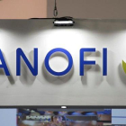 Logo de la farmacéutica Sanofi.