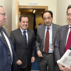 De Santiago-Juárez (D) se reúne con los delegados de Valladolid, Soria y Segovia.