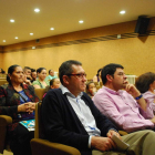 La apertura del programa, ayer en la Casa de la Cultura.