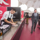 El alcalde de Valladolid, Óscar Puente, presenta el II Campeonato Mundial de Tapas Ciudad de Valladolid.