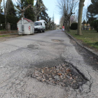 Imagen de archivo de una de las calles del barrio ponferradino de Compostilla. ANA F. BARREDO