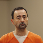 Larry Nassar, durante el juicio.