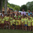 Foto de la clausura de la primera quincena del Crecemos en Verano de Valencia de Don Juan.