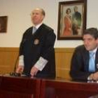Suárez-Quiñones, González Sandoval y Enrique Gutiérrez, en un momento del acto de toma de posesión