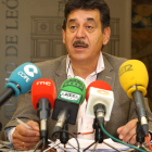 Javier Reyero, durante la rueda de prensa.
