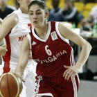 La búlgara Daniela Peteva, con la selección.