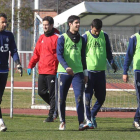 La Deportiva entrenó ayer en el Colomán Trabado.