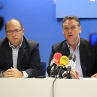 Eduardo Fernández y Alfredo Prada en un acto del PP
