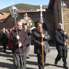 Como cada año, el santo salió de su morada para recorrer las principales calles del pueblo.