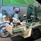 Motocicleta-ambulancia de eRanger.