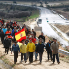 Los vecinos han salido a la carretera en varias ocasiones para reivindicar la autovía.