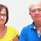 Rosa Capita González y Carlos Alonso Calleja. DL