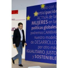 Zapatero, en el acto con motivo del Día de la Mujer.