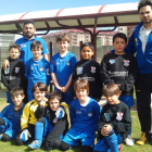 Formación del Huracán Z de la categoría prebenjamín.