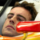 Fernando Alonso, en el pasado Gran Premio de Brasil.