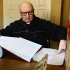 Antonio Viñayo, abad emérito de San Isidoro.