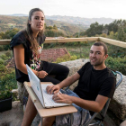 Edo Sadikovic y María Rodríguez, serbio y española, ha creado un coworking rural en Galicia. brais lorenzo
