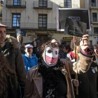 Manifestación de trabajadores de la extinta Radiotelevisión valenciana (RTVV), frente a la Generalitat de Valencia.