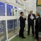 Martín Tobalina, Javier Martín y la directora regional de Icex, Isabel Clavero.