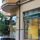 Una de las oficinas de Banco Etcheverría en la capital leonesa.