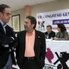 Javier Chamorro y Melchor Moreno conversan durante el último congreso, el pasado noviembre