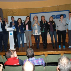 Antonio Silván y Martínez Majo apoyaron la candidatura de Estaban García a la Alcaldía de Cistierna.