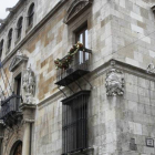 Fachada del palacio de los Guzmanes, sede de la Diputación Provincial