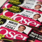 Ejemplares de la revista Closer con la portada de Kate Middleton.