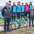 El Abadiño Cycling Team se presentó ayer en sociedad. DL