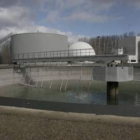 La depuradora del Bierzo Bajo, en Villadepalos.