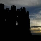 Silueta del castillo de Valencia de Don Juan