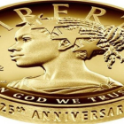 La moneda de oro que lanzará la Oficina de Grabado e Impresión de los Estados Unidos llevará una mujer negra en ella.