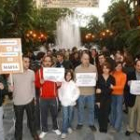 Vecinos de Marbella se manifestaron ayer en protesta por la inseguridad en la localidad