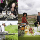 Ejemplos de empresas ecológicas leonesas: Esencias de Luna, Naturkamo y Naturgeis. MARCIANO/JESÚS/DL