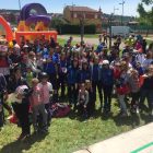 El patinaje solidario se celebra desde hace cuatro años en el municipio. DL