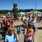 Miles de personas participaron en la romería de la Cruz de Ferro de este año.