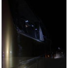 El autobús accidentado.