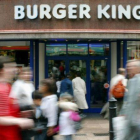 Un establecimiento de la cadena de hamburgueserías en Londres.