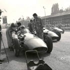 Imagen de Francisco Godia en una carrera de Formula 1.