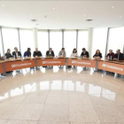 El presidente de Ciudadanos, Albert Rivera, preside la reunión de su Ejecutiva este domingo en Madrid.
